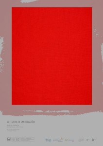 El centro del cartel resaltado